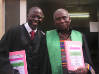 Graduation of Dr. Zakari Saye - Bamako, Mali