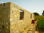 Back wall completed Back wall completed