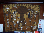 Cotton wall hanging