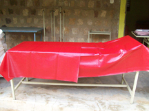 Examination bed Examination bed