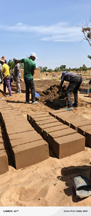 Bricks ready for the building