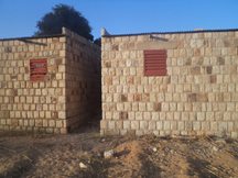 2 houses have been built – each provide accommodation for 2 teachers 2 houses have been built – each provide accommodation for 2 teachers=