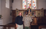 Meeting Revd. Peter Sutcliffe at St. Mary’s Parish Church